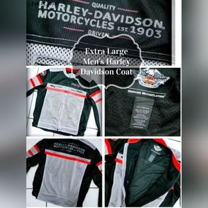 Harley Davidson Men's Extra Large Motorcycle Jacket NEW